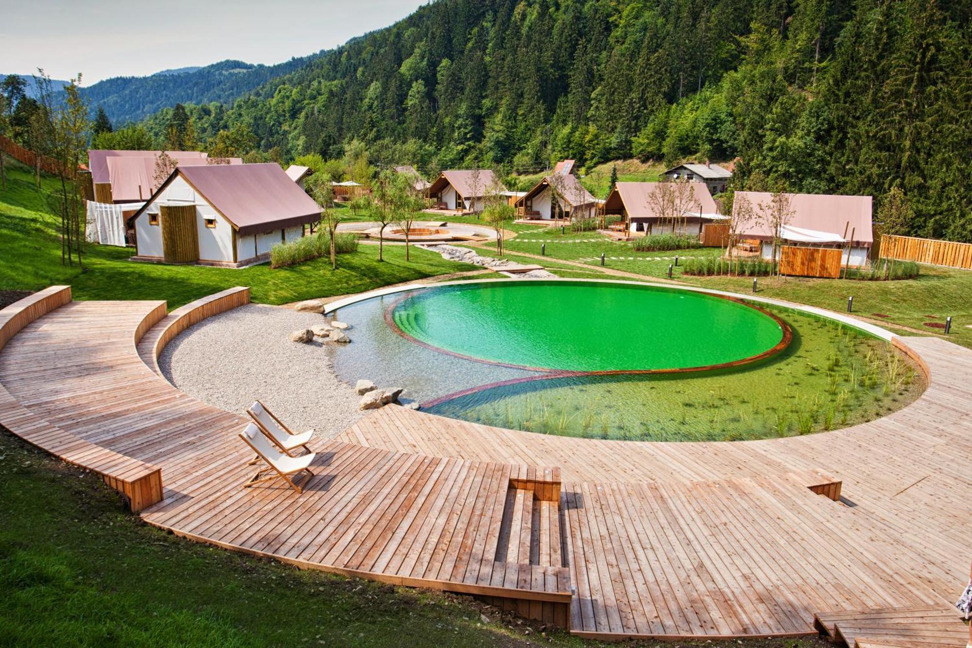 Herbal Glamping Resort Ljubno Екстер'єр фото
